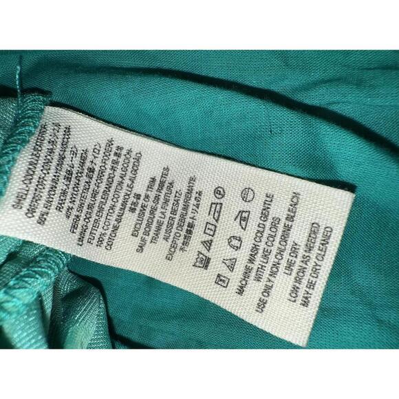 Free People Green Velvet Burnout Mini Dress – Size Large (NWT) - Picture 5 of 6